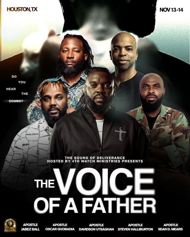 The Voice of a Father — event poster